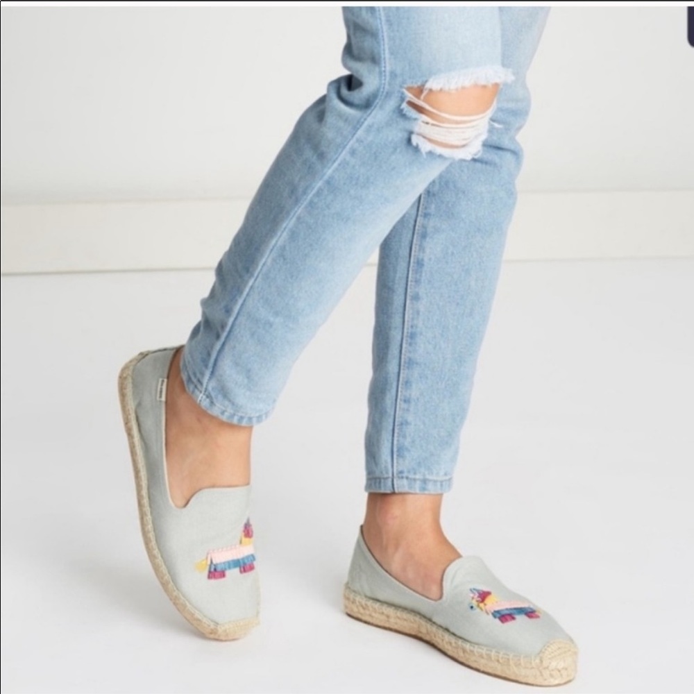 Never worn Soludos Piñata espadrilles